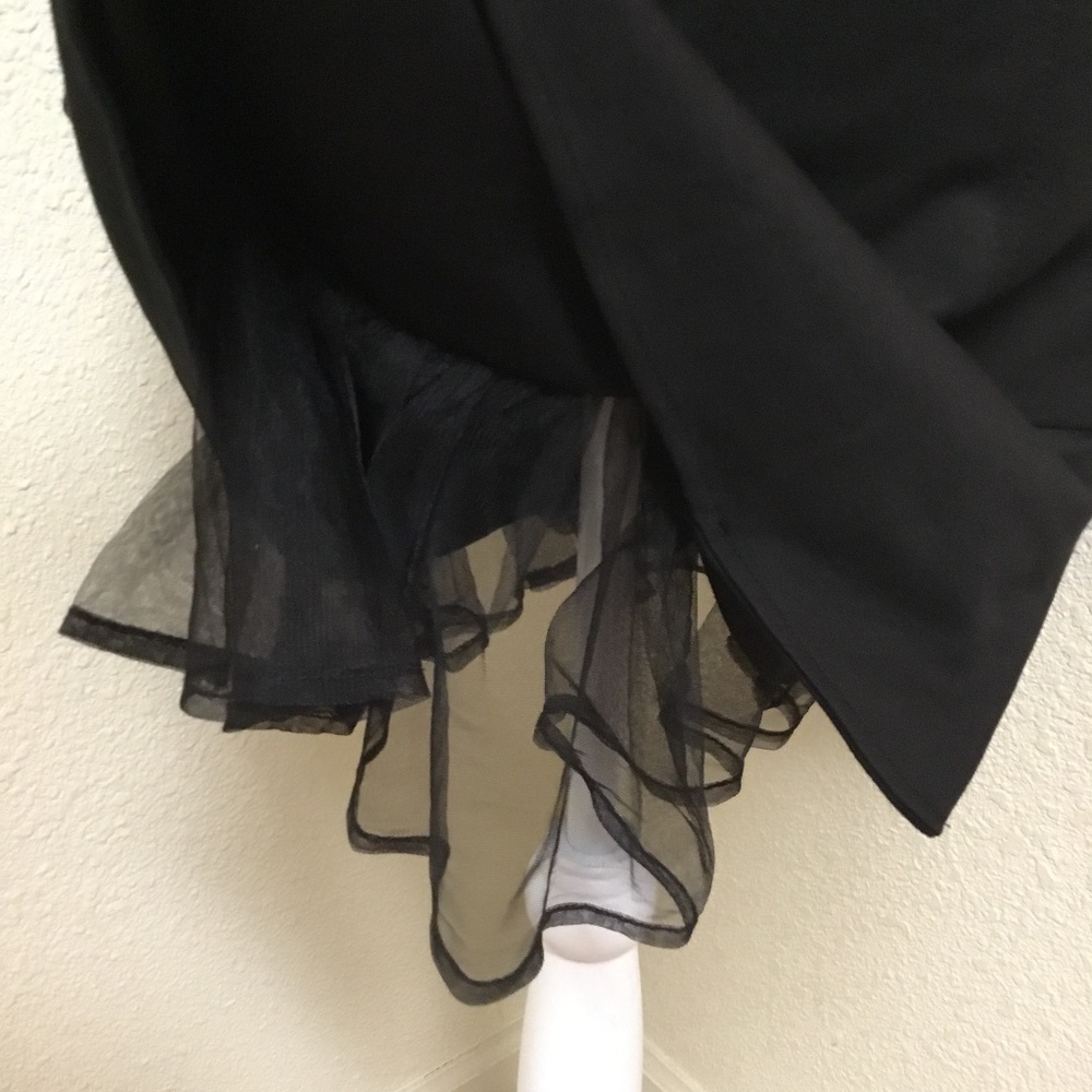 Free Press A-line Mesh Hem Grommet Skirt - Large - Picture 4 of 8